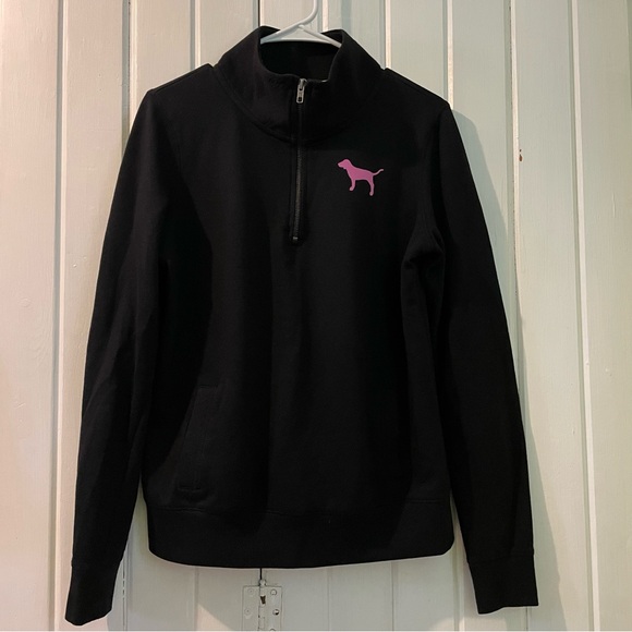 VS. PINK Y2K 1/4 zip sweatshirt-small EUC - Picture 3 of 6